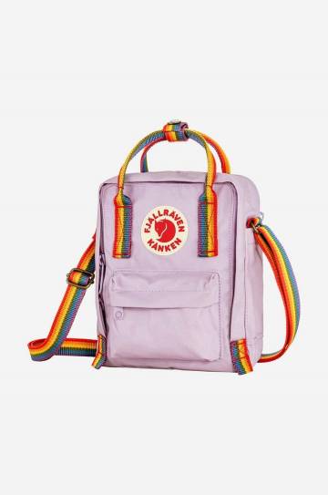 Сумка Fjallraven Kanken Rainbow Sling цвет фиолетовый F23623.457.907-907 Сумка Fjallraven Kanken Rainbow Sling цвет фиолетовый F23623.457.907-907