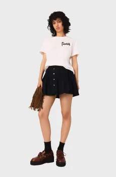 Женская белая футболка Белый 38 MAJE MFPTS00971_White