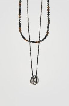 Reserved - NECKLACE - чорний - 309IW-99X
