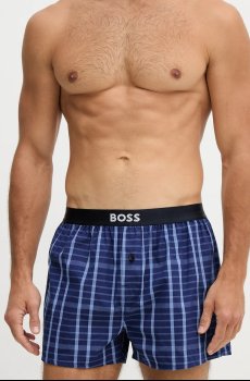 Хлопковые боксёры BOSS 2P Boxer Shorts EW 2 шт