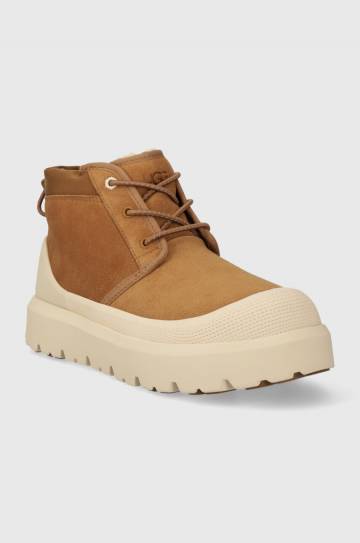 Замшевые кроссовки UGG Neumel Weather Hybrid мужские цвет коричневый 1143991 Замшевые кроссовки UGG Neumel Weather Hybrid мужские цвет коричневый 1143991