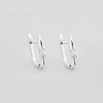 Серебряные серьги Minimal 25013р Серебряные серьги Minimal 25013р