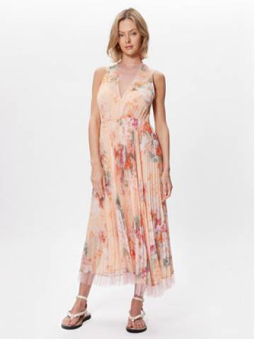 TWINSET Літня сукня 231TP2730 Оранжевий Regular Fit TWINSET Літня сукня 231TP2730 Оранжевий Regular Fit