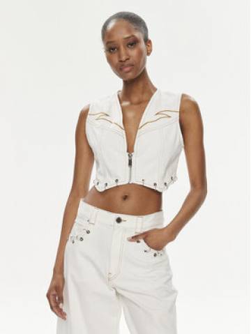 PINKO Жилет Dracula 103625 A1VD Білий Regular Fit PINKO Жилет Dracula 103625 A1VD Білий Regular Fit