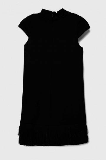 Детское платье Guess цвет чёрный mini прямая