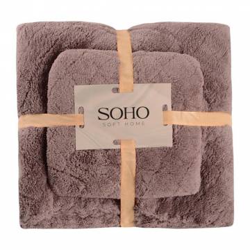 Набор полотенец Soho Romb Brown (35*75 см, 1 шт + 70*140 см, 1 шт) (6987118) Набор полотенец Soho Romb Brown (35*75 см, 1 шт + 70*140 см, 1 шт) (6987118)