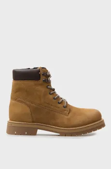 Мужские рыжие кожаные ботинки OUTDOOR Рыжий 43 Tommy Hilfiger FM0FM05563