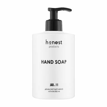 Деликатное жидкое мыло Honest Products Jar 11 Hand Soap Vetiver, 500 мл Деликатное жидкое мыло Honest Products Jar 11 Hand Soap Vetiver, 500 мл