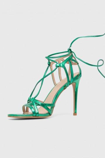 Туфли Pinko SD0037 E003 V20 цвет зелёный Calila 03 Mirror Туфли Pinko SD0037 E003 V20 цвет зелёный Calila 03 Mirror