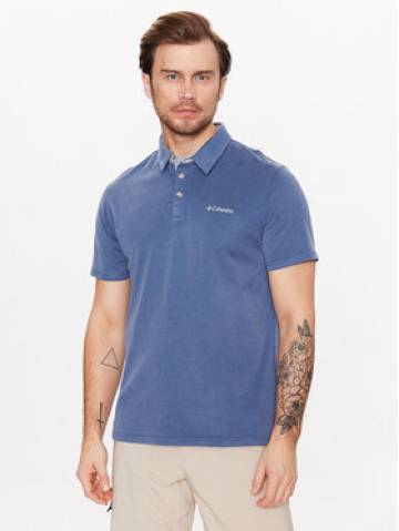 Columbia Поло Melson Point 1772721 Голубий Regular Fit Columbia Поло Melson Point 1772721 Голубий Regular Fit