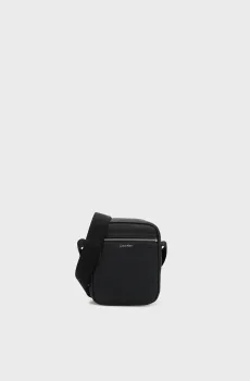 Мужская черная сумка PERFORATED REPORTER Черный ONESIZE Calvin Klein LV04D3390G