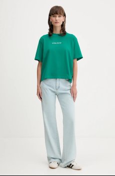 Хлопковая футболка Guess Jeans