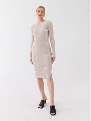 Calvin Klein Трикотажна сукня Iconic K20K205753 Сірий Slim Fit Calvin Klein Трикотажна сукня Iconic K20K205753 Сірий Slim Fit