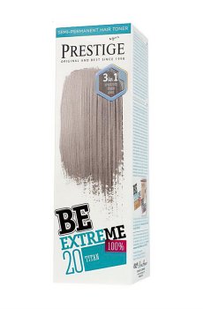 Оттеночный бальзам для волос Vips Prestige Be Extreme 20 Титан, 100 мл