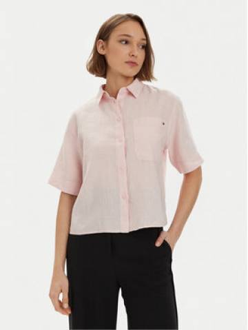 Tommy Hilfiger Сорочка WW0WW41392 Рожевий Relaxed Fit