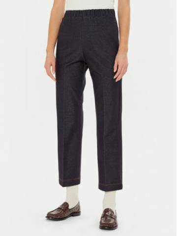 Max Mara Leisure Штани з тканини Quiete 2426786048600 Cиній Regular Fit Max Mara Leisure Штани з тканини Quiete 2426786048600 Cиній Regular Fit