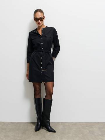Mohito - Сукня-сорочка міні - чорний - 40