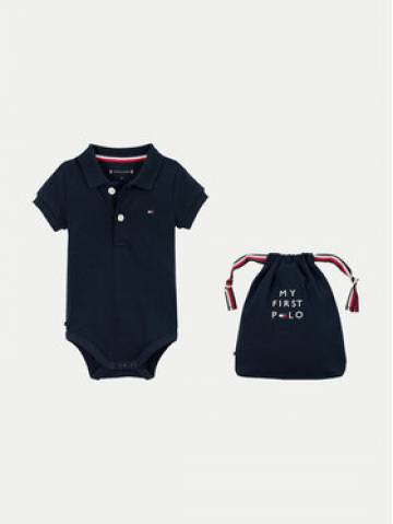 Tommy Hilfiger Дитяче боді KN0KN01984 Cиній