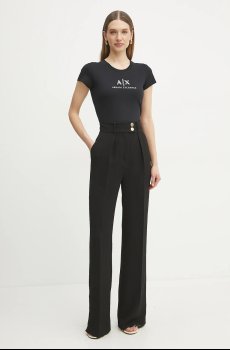 Хлопковая футболка Armani Exchange