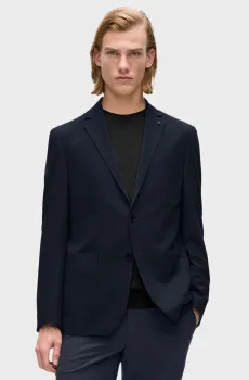 Мужской темно-синий блейзер Синий 60 Karl Lagerfeld 564007.155280;690
