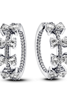 Сережки "Ряд бантиків"