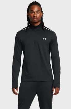 Мужская черная спортивная кофта UA Vanish CW 1/4 Zip Черный S Under Armour 1387793-001