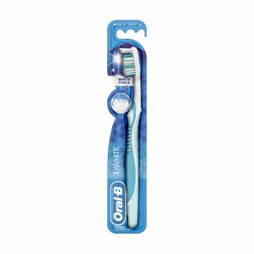 Зубная щетка Oral-B 3D White Отбеливание, средней жесткости, 1 шт Зубная щетка Oral-B 3D White Отбеливание, средней жесткости, 1 шт