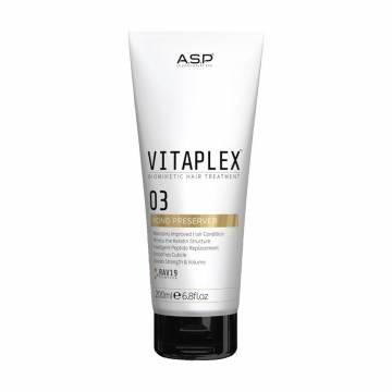 Маска A.S.P Vitaplex Bond Preserver для сохранения дисульфидных связей волос, с кератином, 200 мл Маска A.S.P Vitaplex Bond Preserver для сохранения дисульфидных связей волос, с кератином, 200 мл
