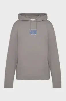 Мужское серое худи 350TERRY BOX GRAPHIC Серый M Calvin Klein LV04RC286G