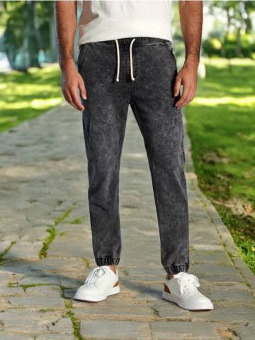 Джинси jogger - сірий Джинси jogger - сірий