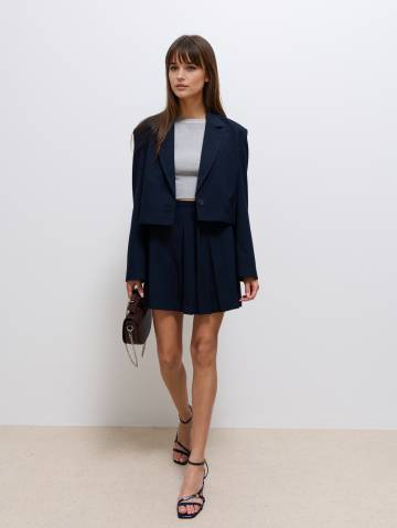 Mohito - Мініспідниця - сталевий синій - 42