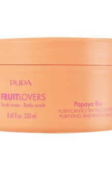 Скраб для тела Pupa Fruit Lovers Papaya Bio Body Scrub Папайя, 250 мл