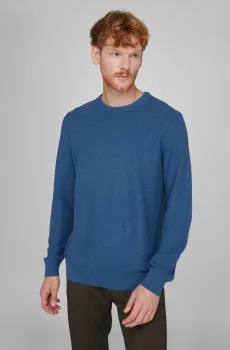 Мужской синий джемпер Синий M Pierre Cardin РС.-C5 50600.5040