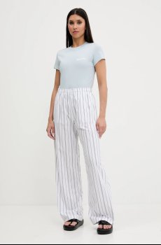 Хлопковая футболка Karl Lagerfeld Jeans