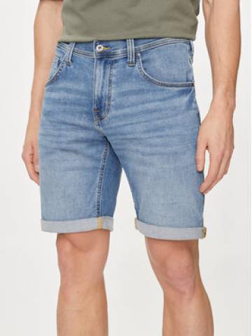 Mustang Джинсові шорти Chicago 1015140 Голубий Slim Fit Mustang Джинсові шорти Chicago 1015140 Голубий Slim Fit