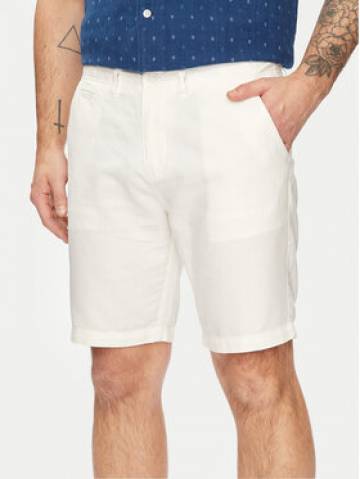 Guess Шорти з тканини M4GB59 WG8B0 Écru Regular Fit Guess Шорти з тканини M4GB59 WG8B0 Écru Regular Fit