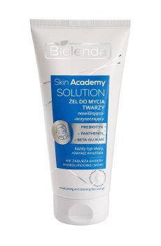 Увлажняюще-очищающий гель для умывания Bielenda Skin Academy Solution, 150 мл
