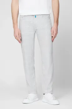 Мужские серые брюки в клетку Серый 38-34 Pierre Cardin PC.-C3 30947.5001