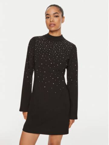 Silvian Heach Коктейльна сукня Sinski GPA24206VE Чорний Regular Fit Silvian Heach Коктейльна сукня Sinski GPA24206VE Чорний Regular Fit