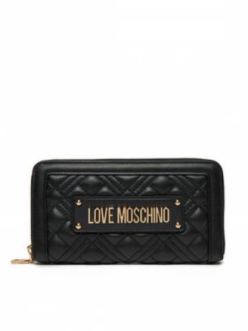 LOVE MOSCHINO Великий жіночий гаманець JC5600PP1MLA0000 Чорний LOVE MOSCHINO Великий жіночий гаманець JC5600PP1MLA0000 Чорний