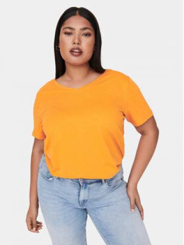 ONLY Carmakoma Футболка 15285965 Оранжевий Regular Fit ONLY Carmakoma Футболка 15285965 Оранжевий Regular Fit