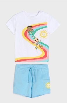 Трикотажний комплект CoComelon - білий