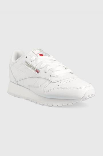 Кожаные кроссовки Reebok Classic GY0953 цвет белый GY0953.100008492-FWH/FWH/PG Кожаные кроссовки Reebok Classic GY0953 цвет белый GY0953.100008492-FWH/FWH/PG