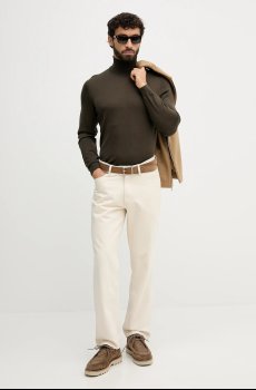 Шерстяной свитер BOSS Musso-P