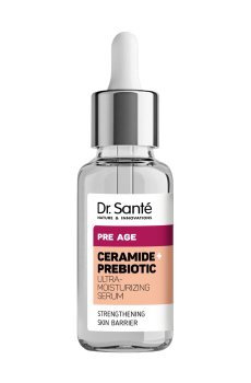 Ультраувлажняющая сыворотка для лица Dr. Sante PRE AGE Ceramide + Prebiotic Ultra-Moisturizing Serum, 30 мл
