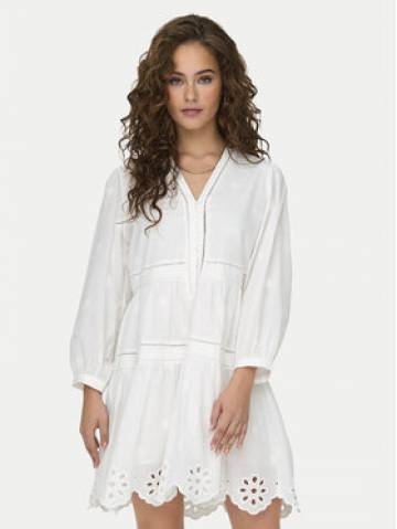 ONLY Літня сукня Jada 15318693 Білий Regular Fit ONLY Літня сукня Jada 15318693 Білий Regular Fit