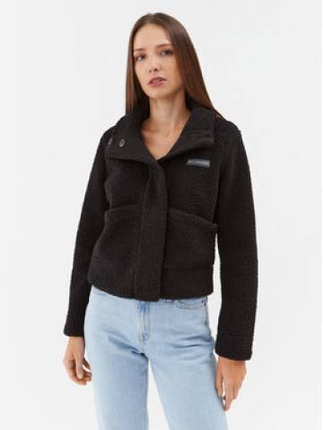 Columbia Демісезонна куртка Panorama™ Snap Fleece Jacket Чорний Regular Fit Columbia Демісезонна куртка Panorama™ Snap Fleece Jacket Чорний Regular Fit