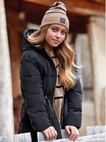 Mayoral Пуховик 7.416 Чорний Regular Fit Mayoral Пуховик 7.416 Чорний Regular Fit