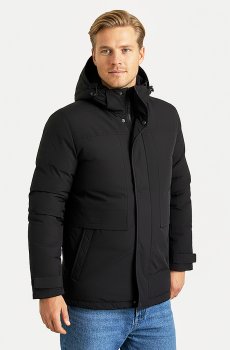 Зимняя куртка мужская черного цвета SB-23209-Alaska-Black