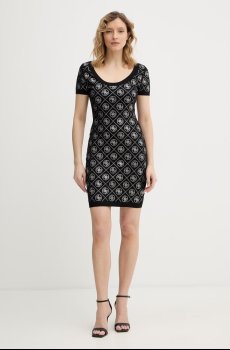 Платье с примесью шерсти Guess 4G